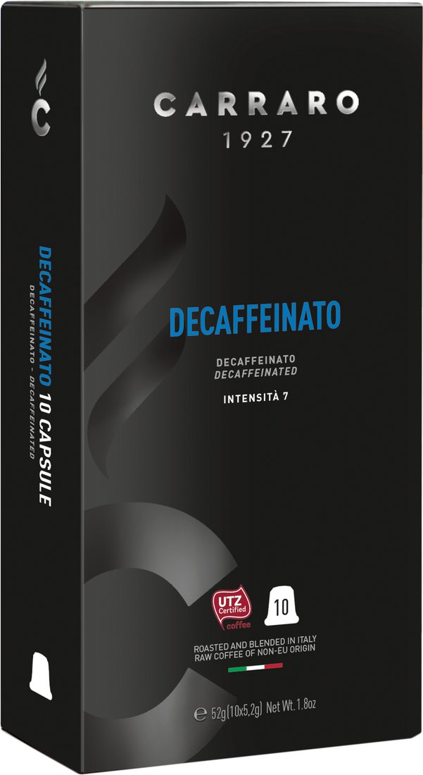 

Кофе в капсулах Carraro Decaffeinato 10 шт