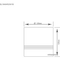 Точечный светильник Donolux Barell DL18484R23W1B