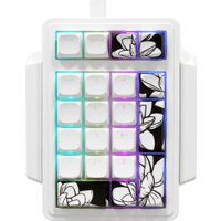 Клавиатура Dark Project KD87A+Numpad (G3ms Moonstone Switch, белый)