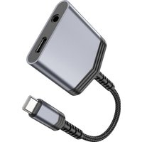 Адаптер Hoco LS39 USB Type-C - USB Type-C/3.5 jack в Орше