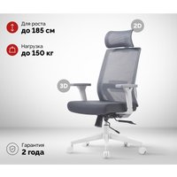 Офисное кресло SPARX Toro Plus White (серый)