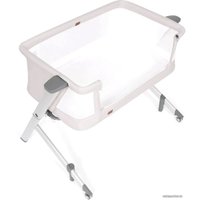 Приставная детская кроватка Nuovita Accanto Dalia (кремовый/серебристый)