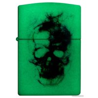 Зажигалка Zippo Skull Design Glow In The Dark Green 48563 в Барановичах
