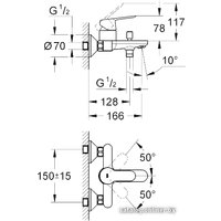 Смеситель Grohe BauEdge 23334000