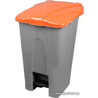 Контейнер для мусора Nemkar PCK 1470 (70 л, серый/оранжевый)