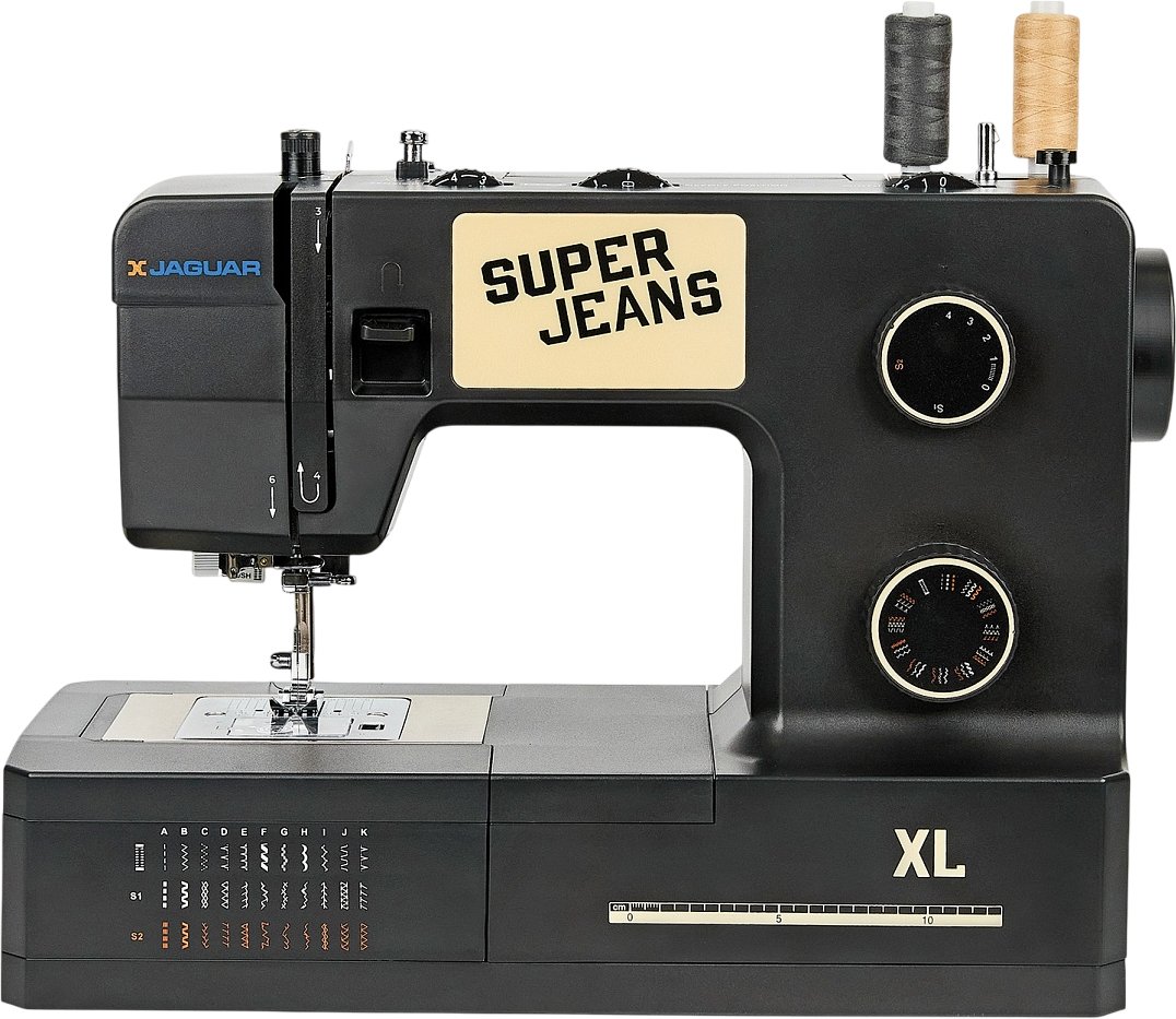 

Электромеханическая швейная машина Jaguar Super Jeans XL