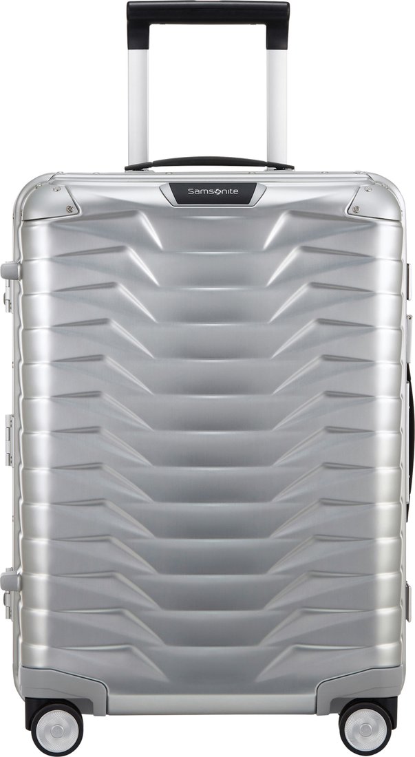 Чемодан-спиннер Samsonite Proxis Alu Aluminium 55 см
