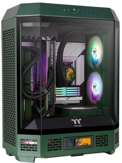 Корпус Thermaltake The Tower 600 Racing Green CA-1Z1-00MCWN-00
