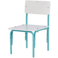 Детский стул Фея Мой малыш 0002742.31 (белый/лазурный)