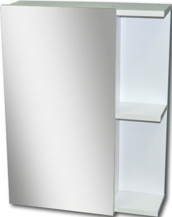 Гамма Шкаф с зеркалом 05т (белый)