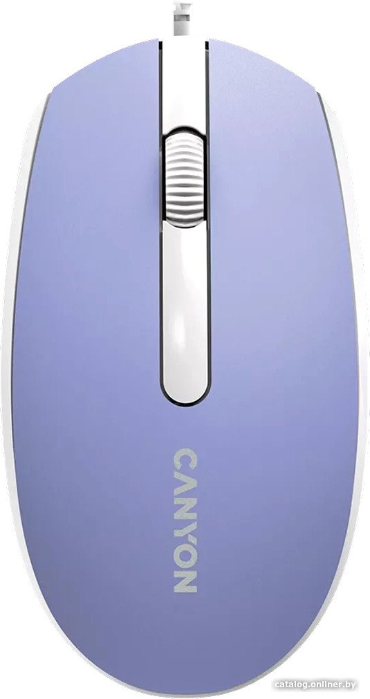 Мышь Canyon M-10 (сиреневый/белый)
