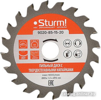 Пильный диск Sturm 9020-85-15-20