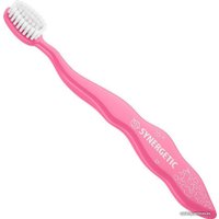 Зубная щетка Synergetic Soft от 3 до 6 (розовый)