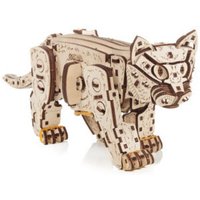 Сборная модель Eco-Wood-Art Котенок