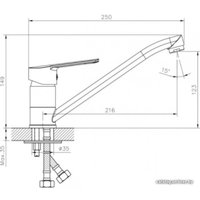 Смеситель Decoroom DR22018