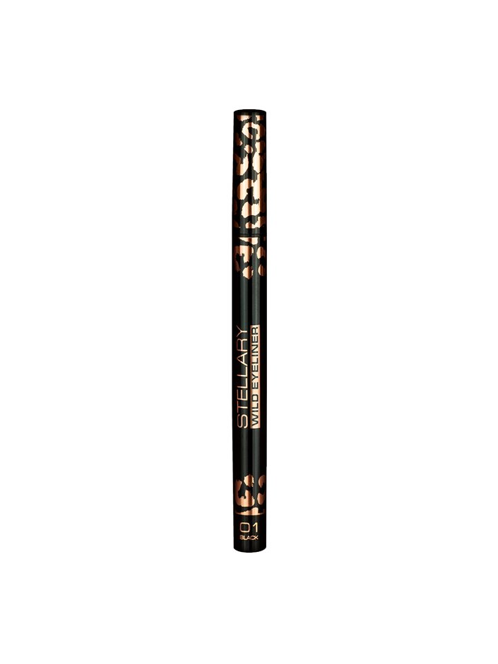 

Декоративная косметика для глаз Stellary Wild eyeliner тон 01 черный (0.8мл)