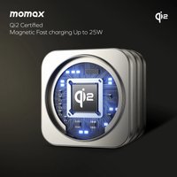Беспроводное зарядное Momax Q2.Mag 3-in-1 UD31L (титановый)