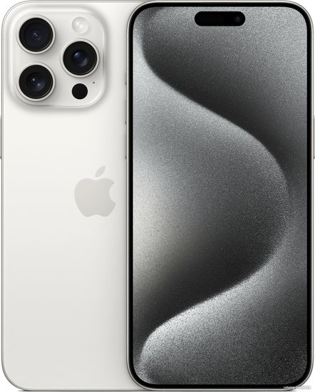 Apple iPhone 15 Pro Max eSIM 1TB (biały tytan)