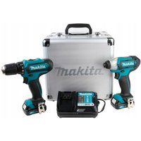  Makita CLX224X (шуруповерт, винтоверт, 2 АКБ, кейс)