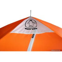 Палатка для зимней рыбалки Пингвин 3 (белый/оранжевый)