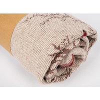 Плед Беларускі лён 125x195 23С25-ШР/у./р. (1 Зимний лес/сорт1)