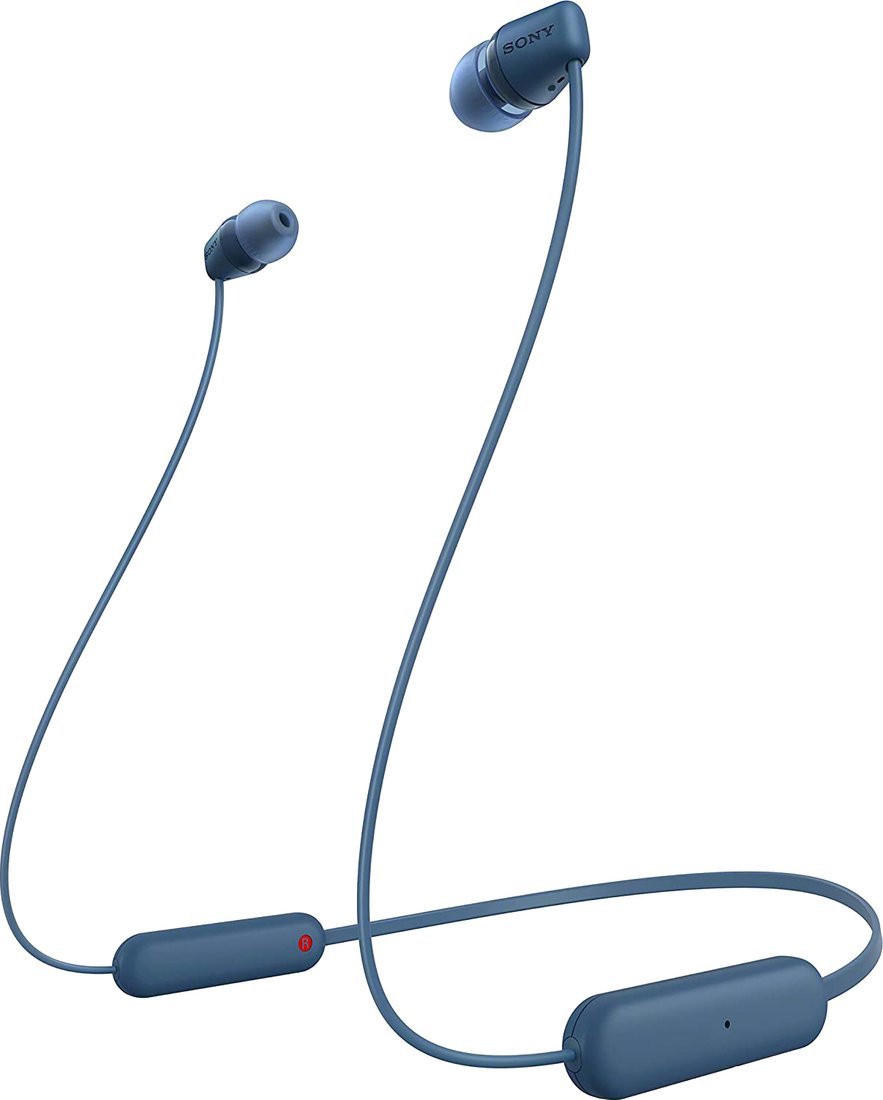 

Наушники Sony WI-C100 (синий)