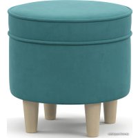 Пуфик Нижегородмебель Лора ТП 329 (ультра минт бирюзовый)