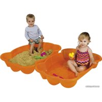 Песочница Paradiso Toys с крышкой краб T00753 (оранжевый)