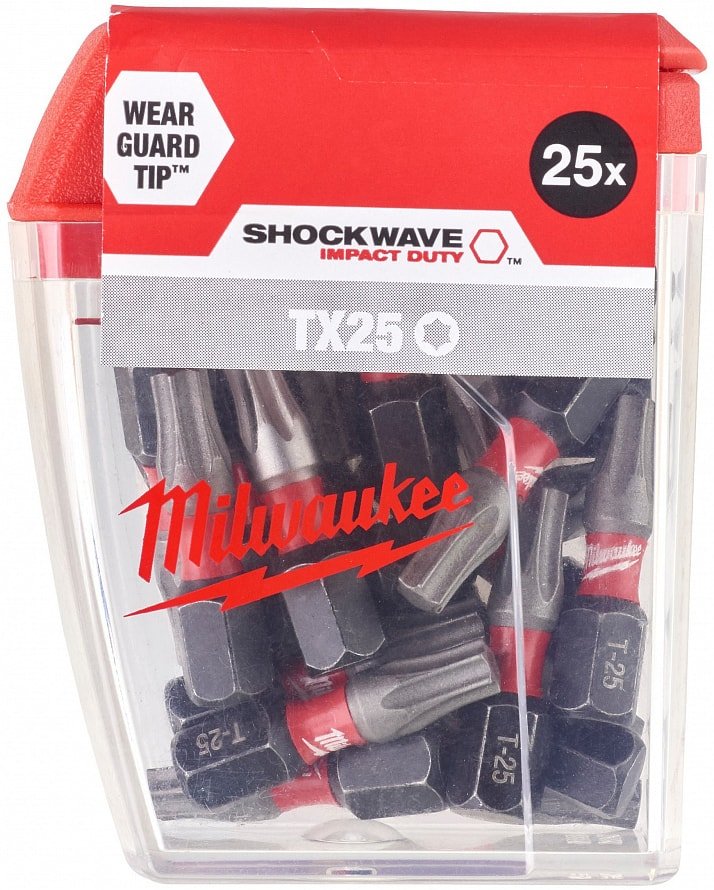 

Набор бит Milwaukee 4932430880 (25 предметов)