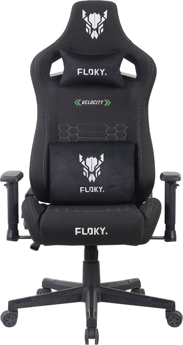 

Игровое (геймерское) кресло FLOKY Velocity Black (черный)