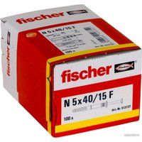 Дюбель-гвоздь Fischer N 5 x 40/15 F 513737 (100 шт)
