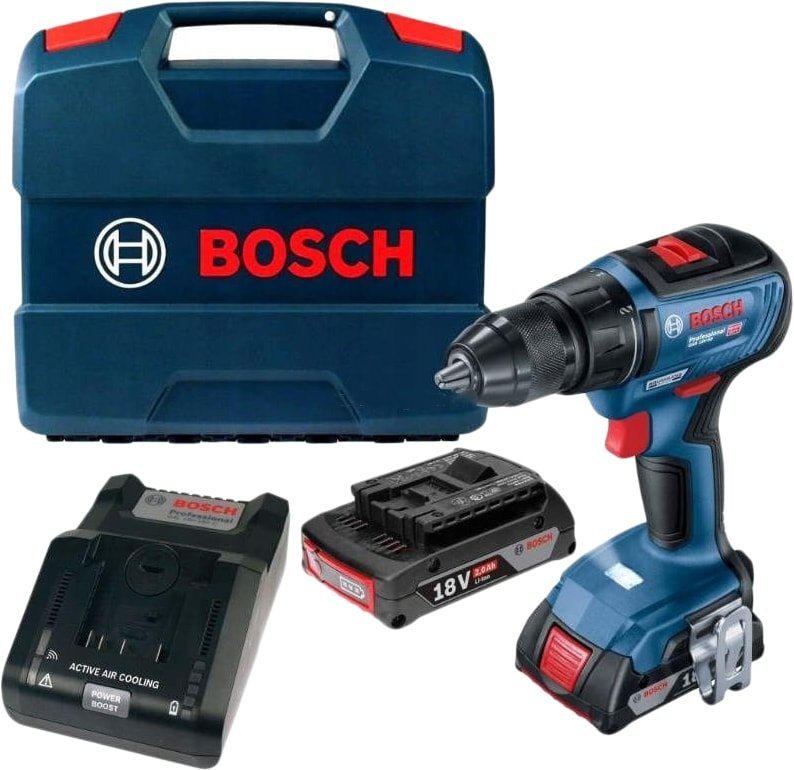 

Дрель-шуруповерт Bosch GSR 18V-50 Professional 06019H5000 (с 2-мя АКБ, кейс)