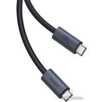 Кабель Baseus Flash Series 2 USB4 Full Featured Data Cable 240W USB Type-C - USB Type-C (1 м, черный)
