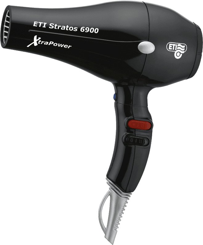 

Фен ETI Stratos 6900 Xtrapower (черный)
