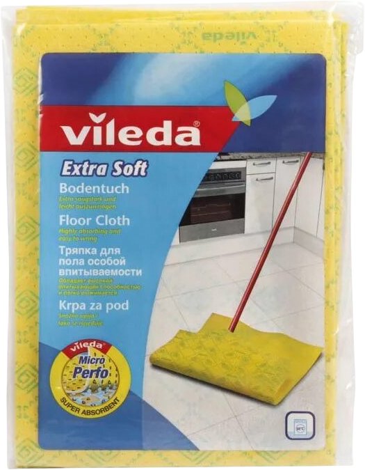 

Ветошь Vileda Extra Soft 141321 (желтый)
