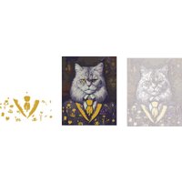 Картина по номерам Феникс+ Кот-аристократ 67985