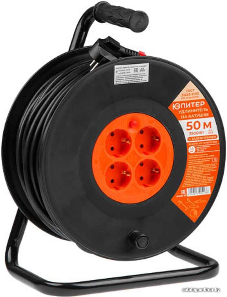 Удлинитель на катушке Юпитер JP8404-03