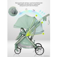 Коляска прогулочная «книга» Farfello Fest Lux FL-6 (вечнозеленый)