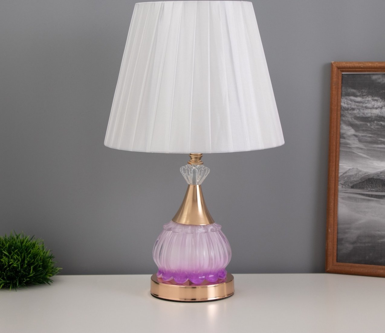 

Торшер Risalux Ева 10424452 (золото/розовый)