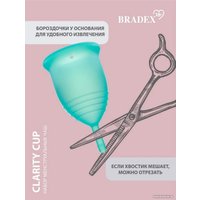 Менструальная чаша Bradex Clarity Cup (S+L)