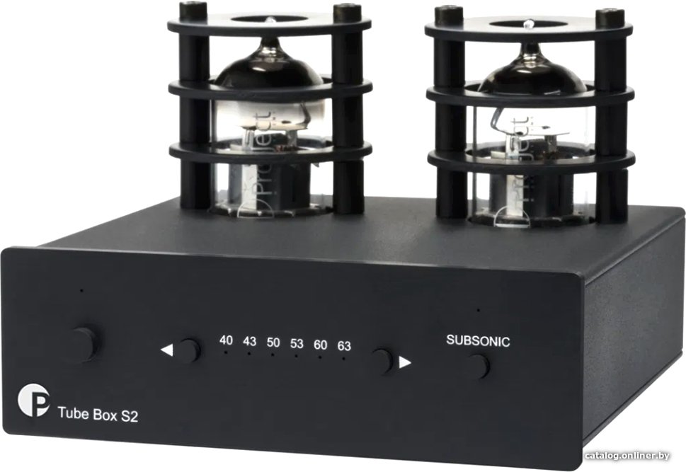 MM/MC фонокорректор Pro-Ject Tube Box S2 (черный)