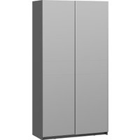 Шкаф-купе Трия Оскар Т2 1200 271153 (ручка серебро/серый графит)