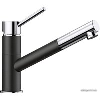 Смеситель Blanco Kano-S (черный/хром)