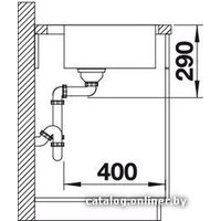 Кухонная мойка Blanco Andano 400-IF/A (519555)
