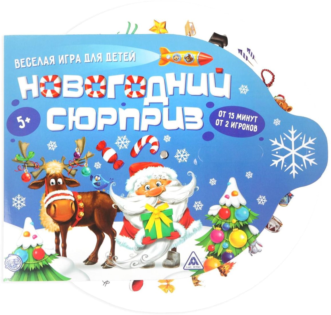 

Настольная игра Лас Играс Новогодний сюрприз 2276120