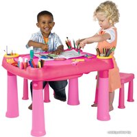 Детский стол Keter Creative Play Table + 2 stools [17184184]