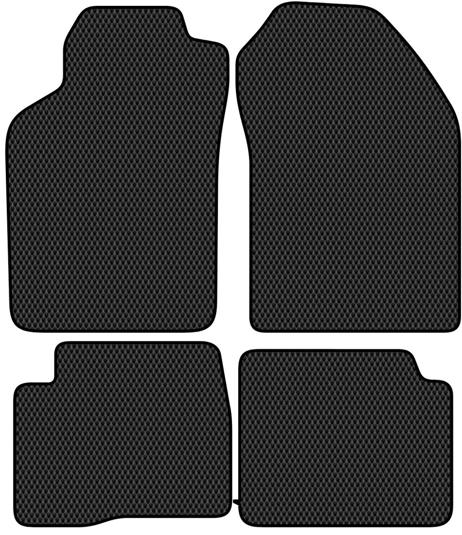 

Комплект ковриков для авто Alicosta Nissan Almera I (седан / N15) 1998 - 2000 (черный, ромб)