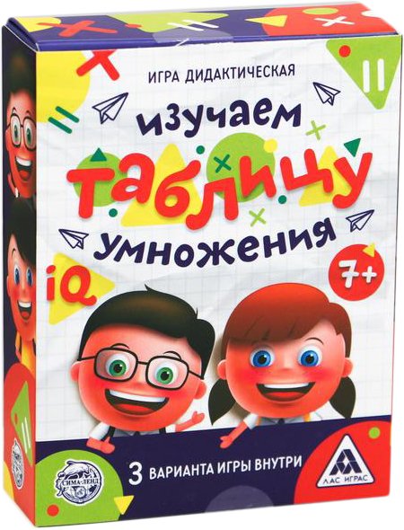 

Развивающая игра Лас Играс Изучаем таблицу умножения 4064107