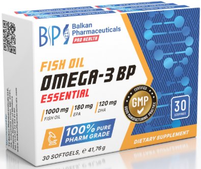 БАД Balkan Pharmaceuticals Omega 3-BP Essential (30 капсул)