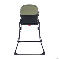 Высокий стульчик Martin Noir Siena (military green)